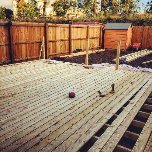 New Deck Construction in Fort Worth Texas